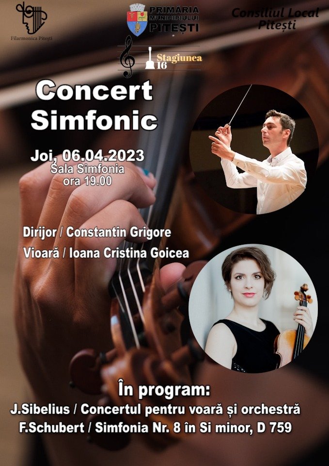 Concert Simfonic Extraordinar La Filarmonica Pitesti Apr