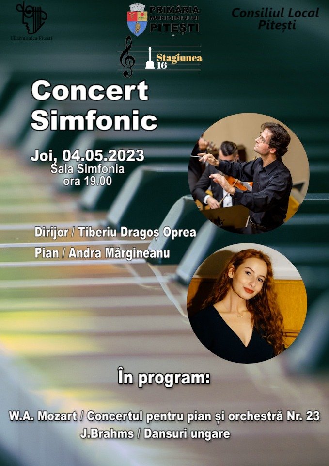 Concert Simfonic Filarmonica Pitesti 07 Apr 2022