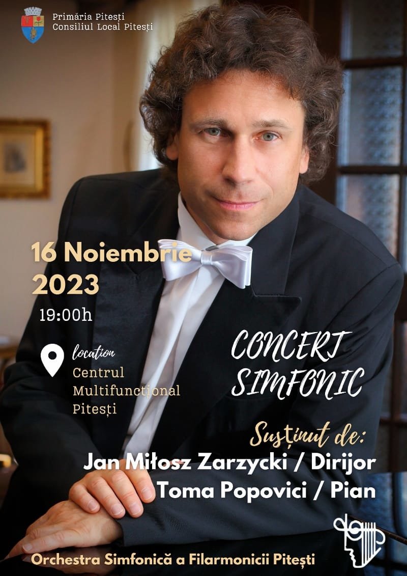 Concert Simfonic Filarmonica Pitesti 26 Oct 2023