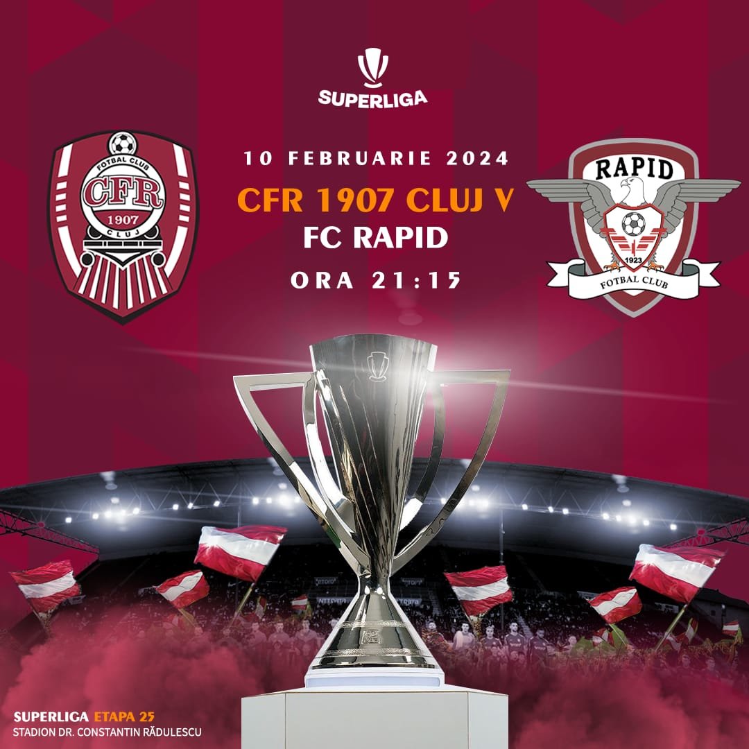 Prediction Rapid Bucure Ti Vs Cfr Cluj Liga I Khondrion