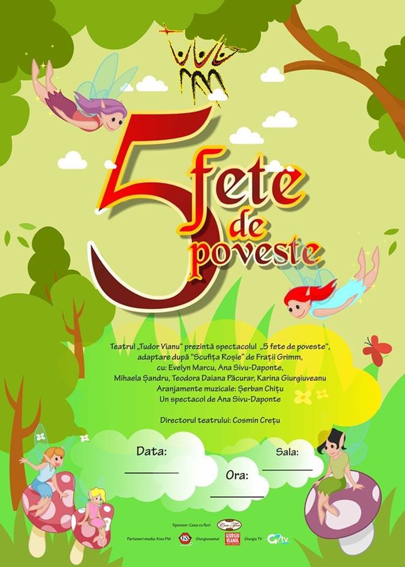 bilete 5 Fete de poveste