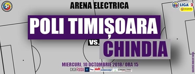 bilete Poli Timisoara - AFC Chindia Targoviste