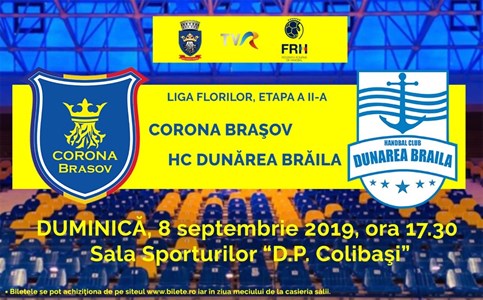 bilete CSM Corona Brasov - HC Dunarea Braila