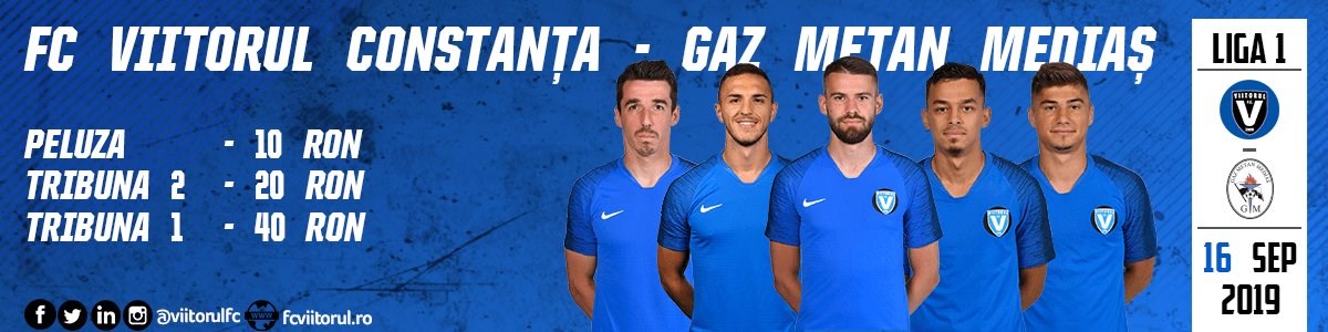 bilete FC VIITORUL - CS GAZ METAN Mediaș