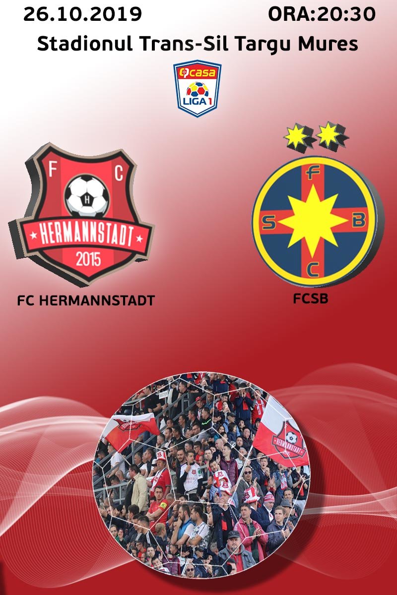 FC Hermannstadt - FCSB - Casa Liga 1