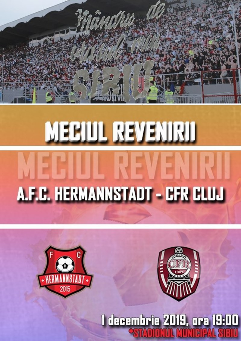 CFR 1907  AFC HERMANNSTADT – CFR CLUJ 1-3