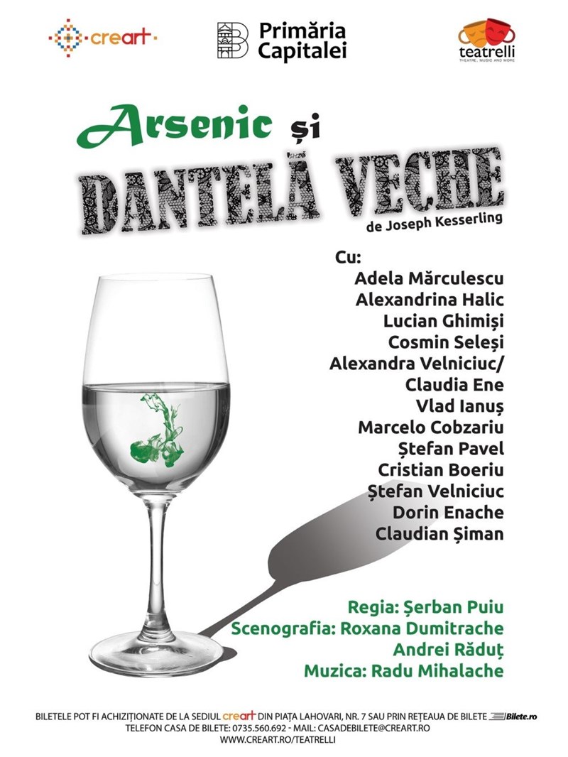 bilete Arsenic si dantela veche