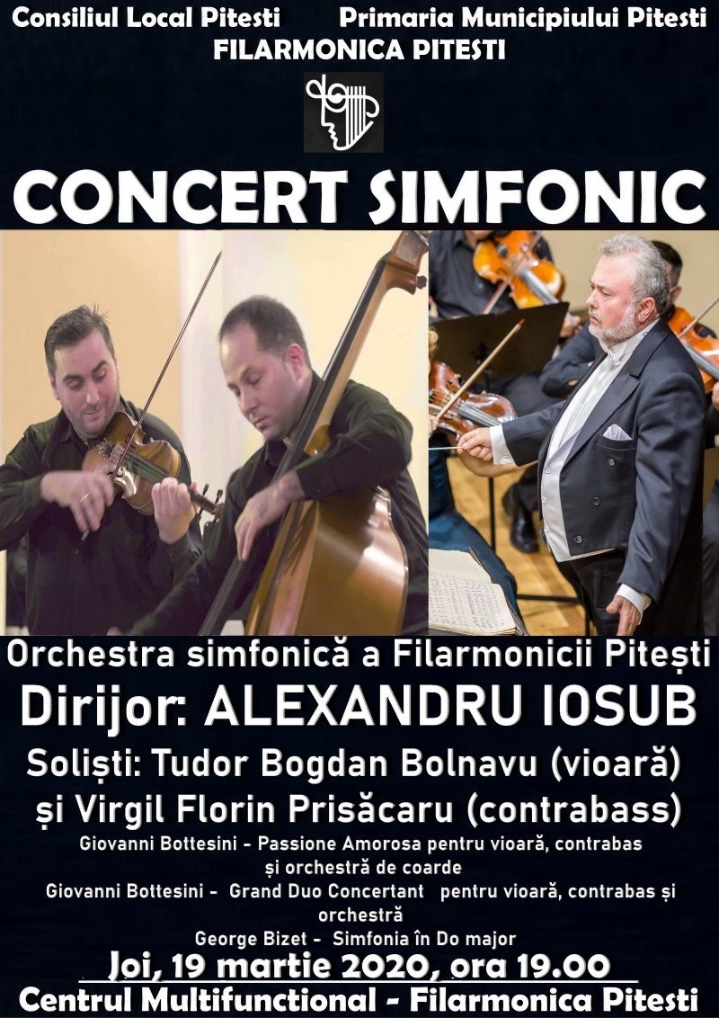 bilete Concert simfonic Alexandru Iosub