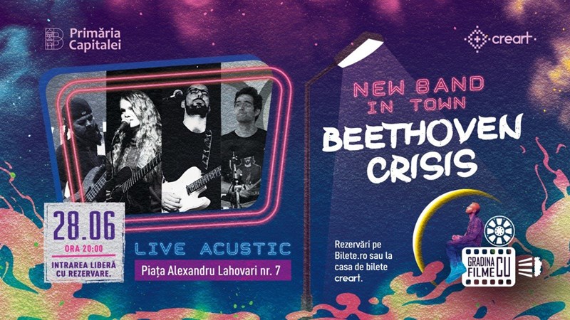 bilete Concert Beethoven Crisis - New Band in Town