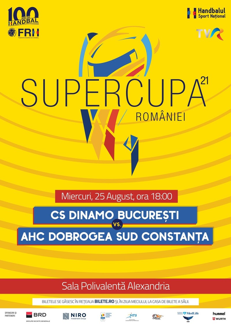 bilete Super Cupa Romaniei - Handbal Masculin