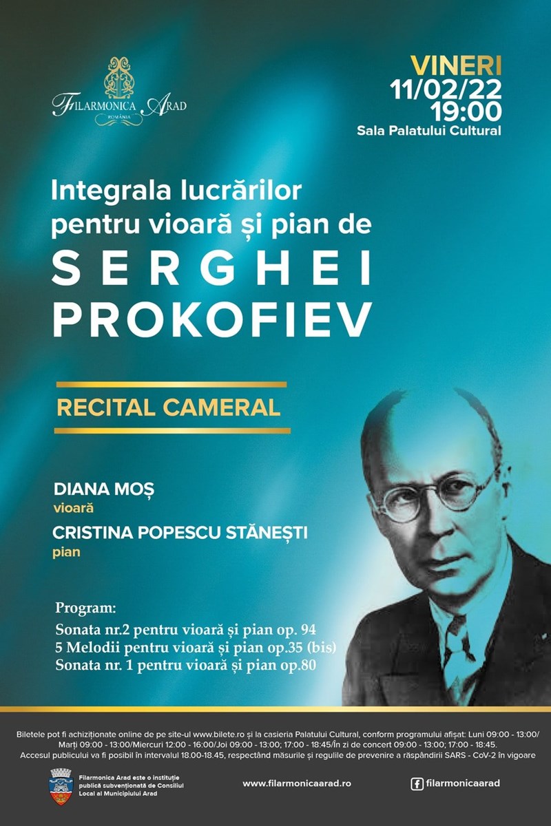 bilete Integrala lucrărilor pentru vioară și pian de Serghei Prokofiev