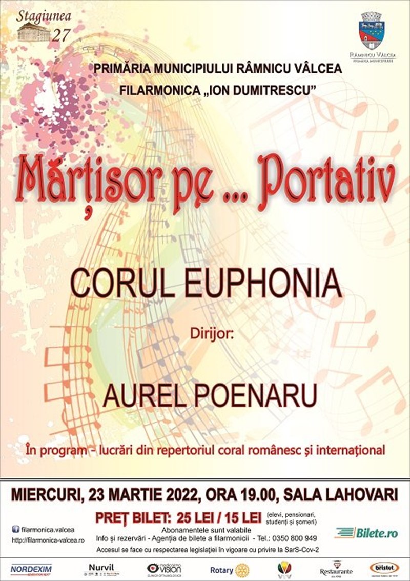 bilete Martisor pe Portativ