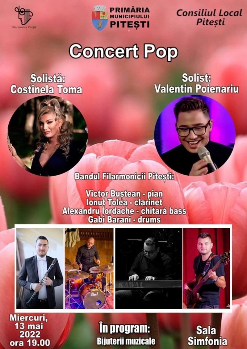 bilete Concert Pop - Filarmonica Pitesti