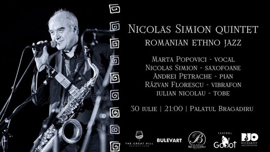 bilete Nicolas Simion Quintet – Romanian Ethno Jazz