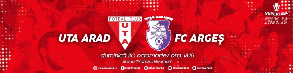 bilete UTA Arad - FC ARGES - SUPERLIGA - ETAPA XVI