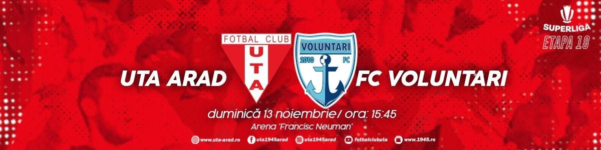 bilete UTA Arad - FC Voluntari - SUPERLIGA - ETAPA XX