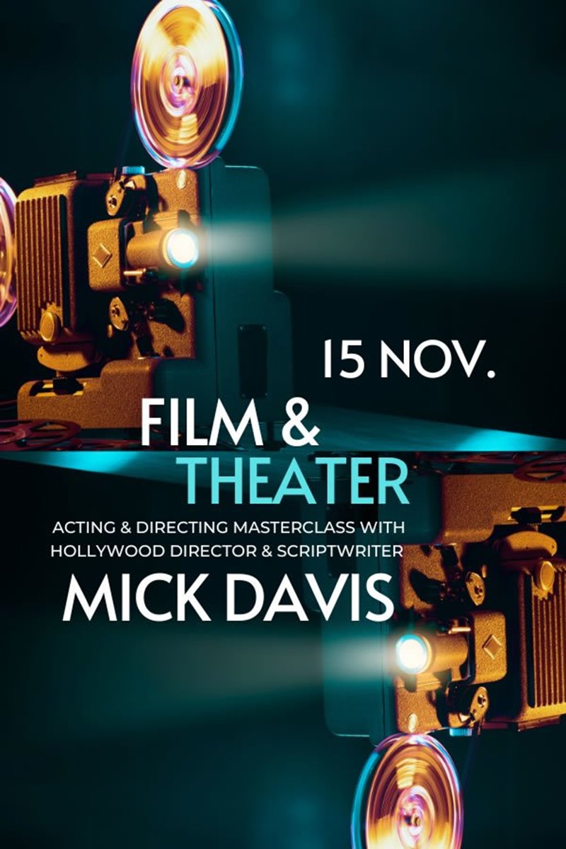 bilete Acting & Directing Masterclass with Mick Davis