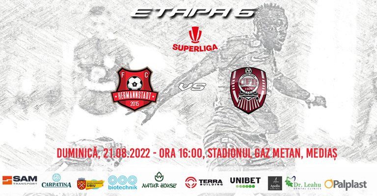 FC Hermannstadt - CFR Cluj 1-0. Oaspeții pierd șansa să ajungă pe prima  poziție în SuperLiga, SuperLiga