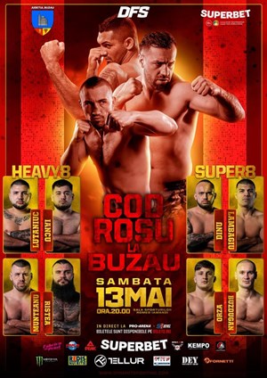 bilete la Dynamite Fighting Show 19 - Cod Roșu în Buzău