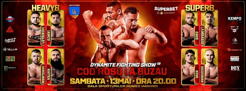 bilete Dynamite Fighting Show 19 - Cod Roșu în Buzău