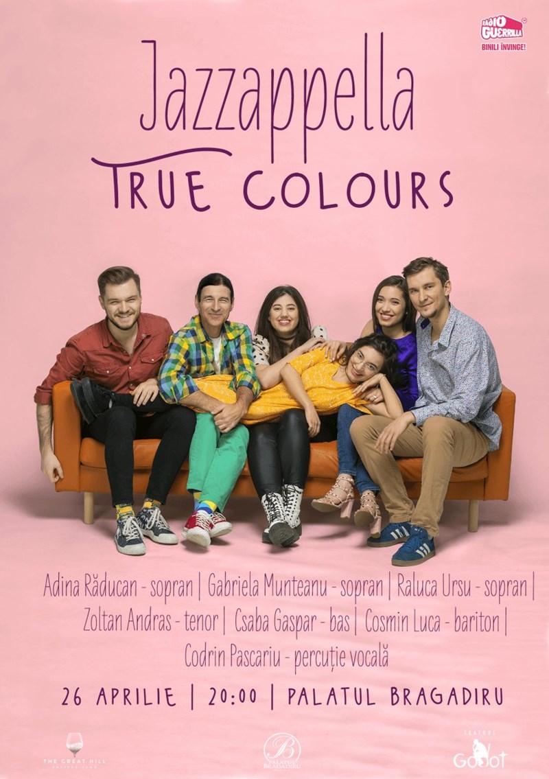 bilete Jazzappella True Colours - drumul spre succes