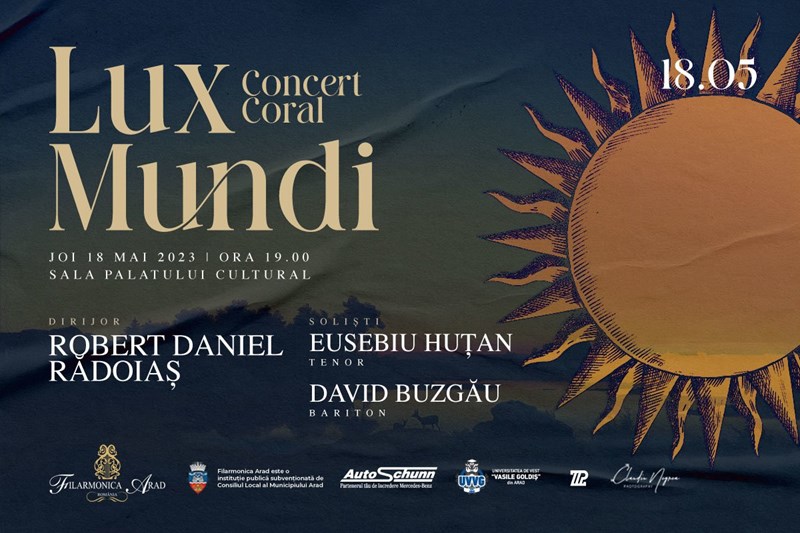 bilete LUX MUNDI – Concert coral