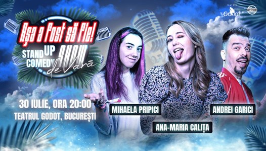 bilete "Asa a fost sa fie!" cu Calița, Garici și Pripici | Stand Up Comedy Show