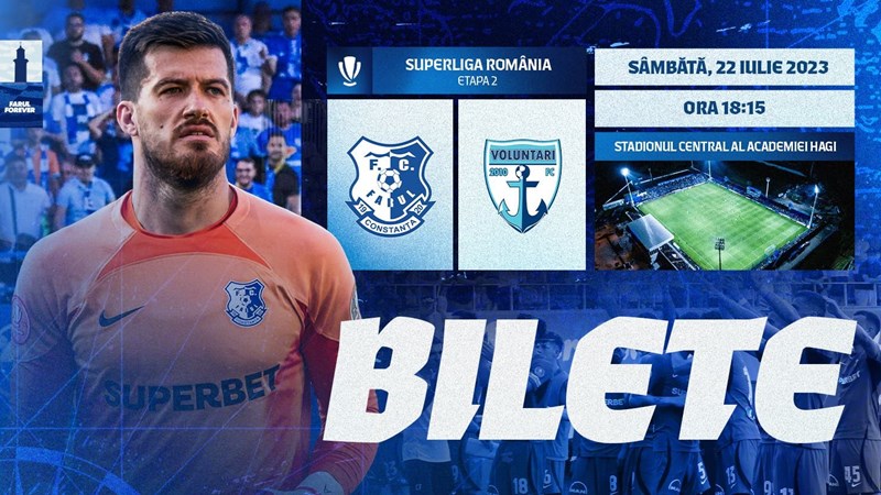 bilete FC Farul Constanta - FC Voluntari