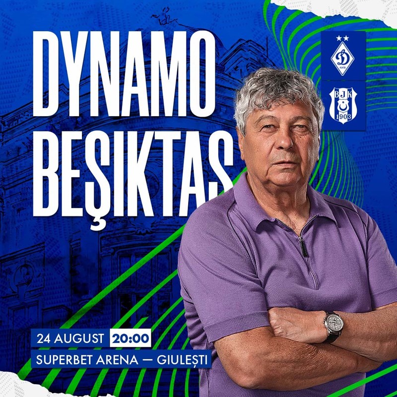 bilete Europa Conference League - Play-off - Dynamo Kyiv - Besiktas