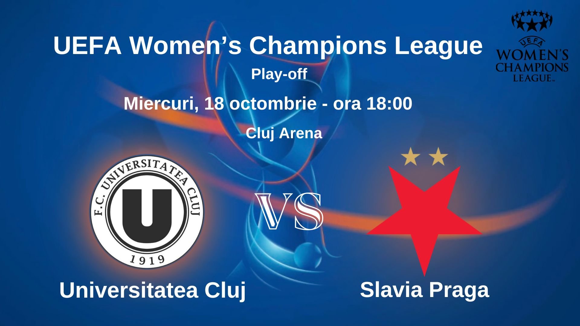 UEFA women's champions league 23/24 /Olimpia Cluj vs Slavia praha 0-3 / 2nd  round / october 18,2023 