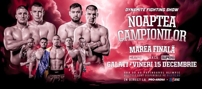 bilete Dynamite Fighting Show 21 - Noaptea Campionilor