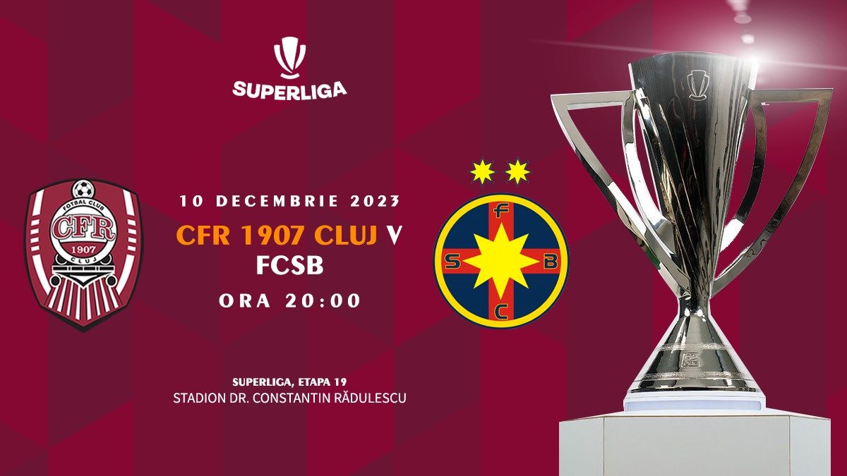 Fotbal Club FCSB x CFR Cluj 06/08/2023 na Liga I 2023/24, Futebol