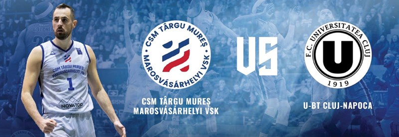 bilete CSM Targu Mures, VSK Marosvasarhely - ACS U-BT Cluj Napoca