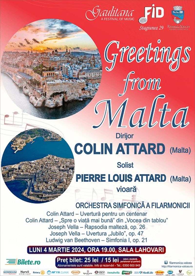 bilete Greetings from Malta