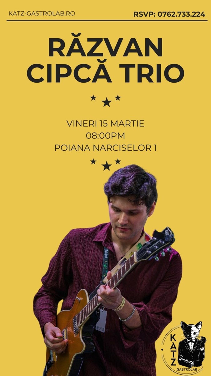 bilete Răzvan Cipcă Trio Concert