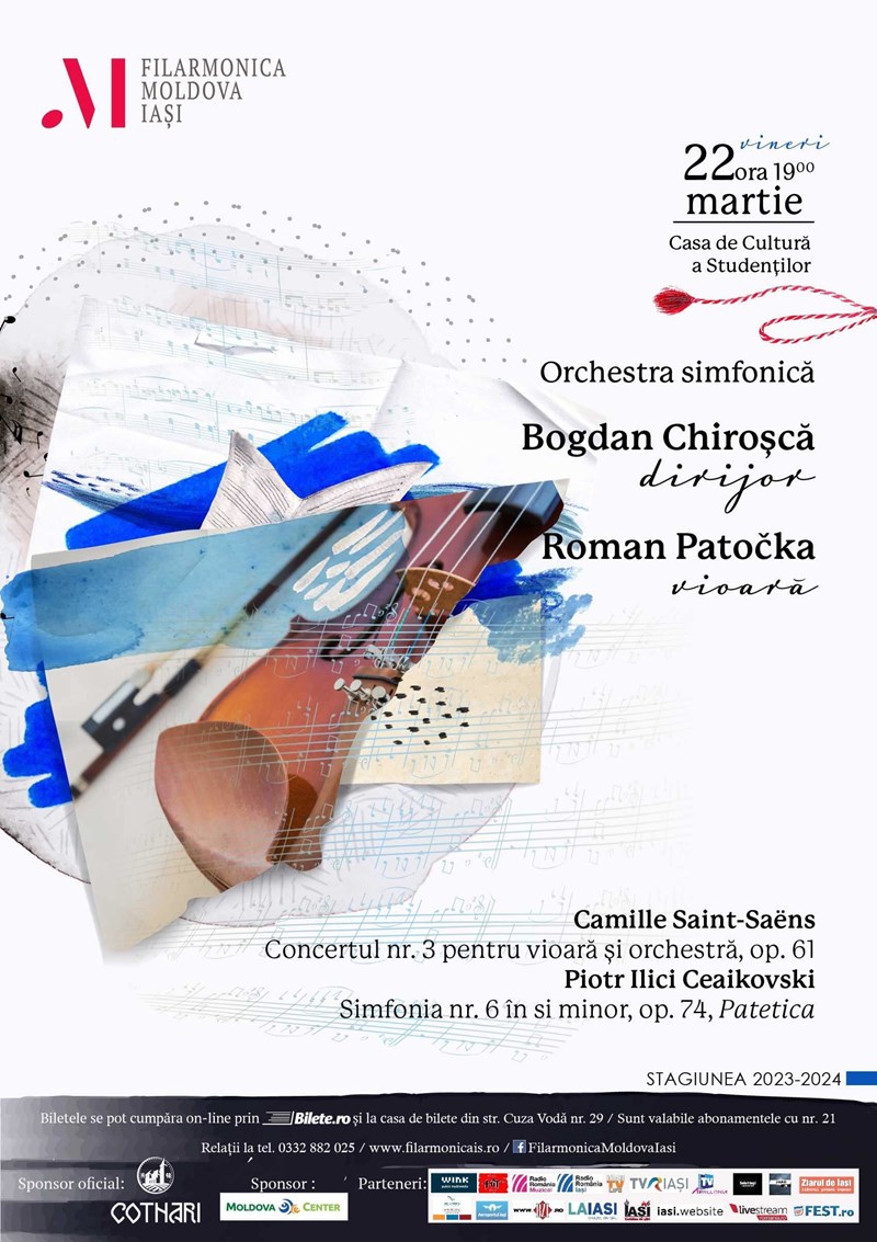 bilete Concert simfonic - Saint-Saens - Ceaikovski