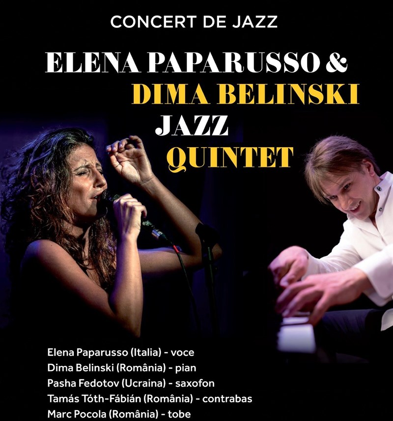 bilete Elena Paparusso & Dima Belinski Jazz Quintet