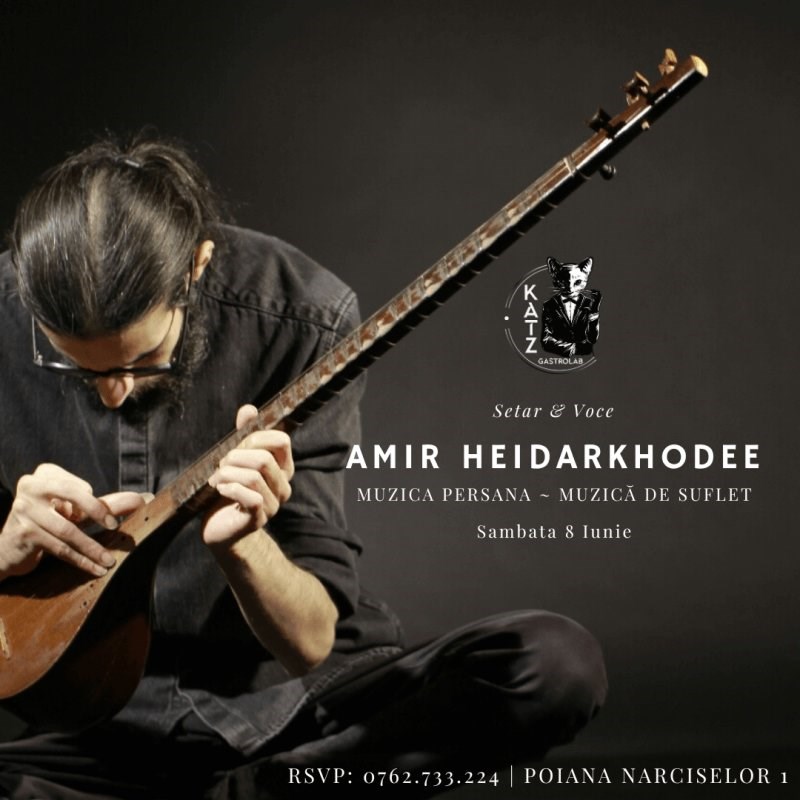 bilete Amir Heidarkhodee| Concert Muzica Persana & Muzica de Suflet