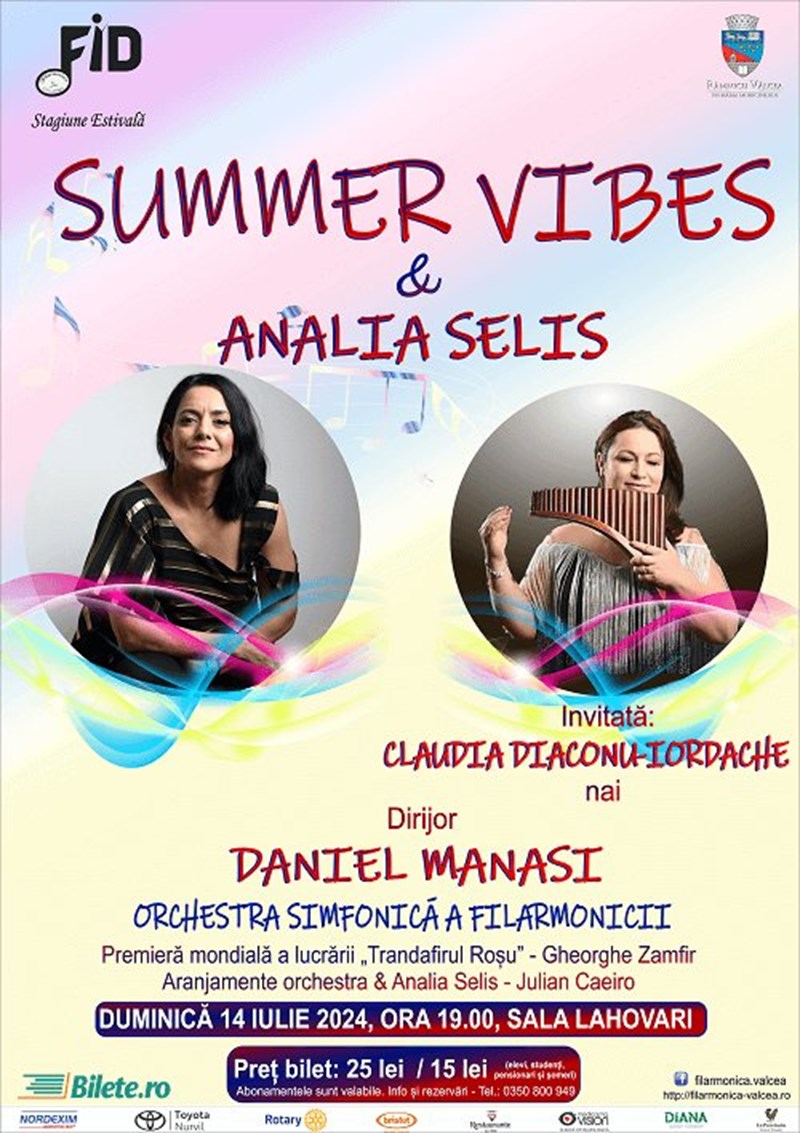 bilete SUMMER VIBES & ANALIA SELIS