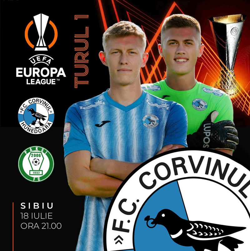 bilete Europa League - Corvinul Hunedoara - Paks