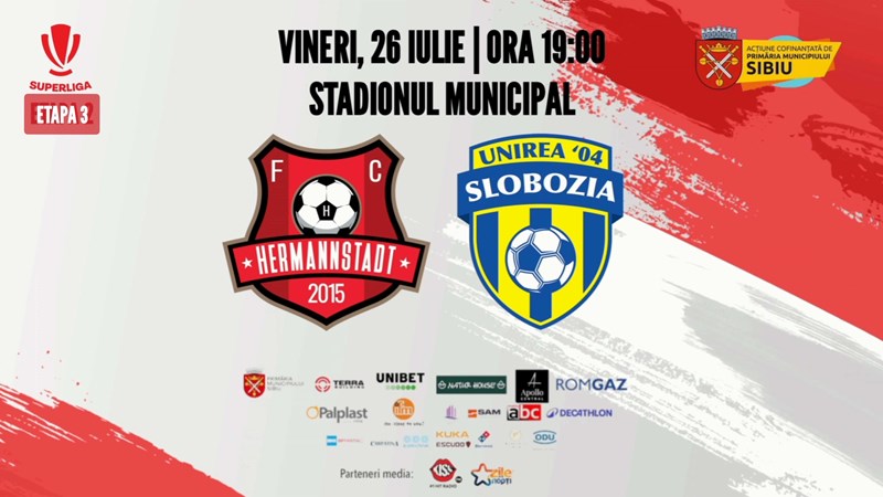 bilete FC Hermannstadt - Unirea Slobozia