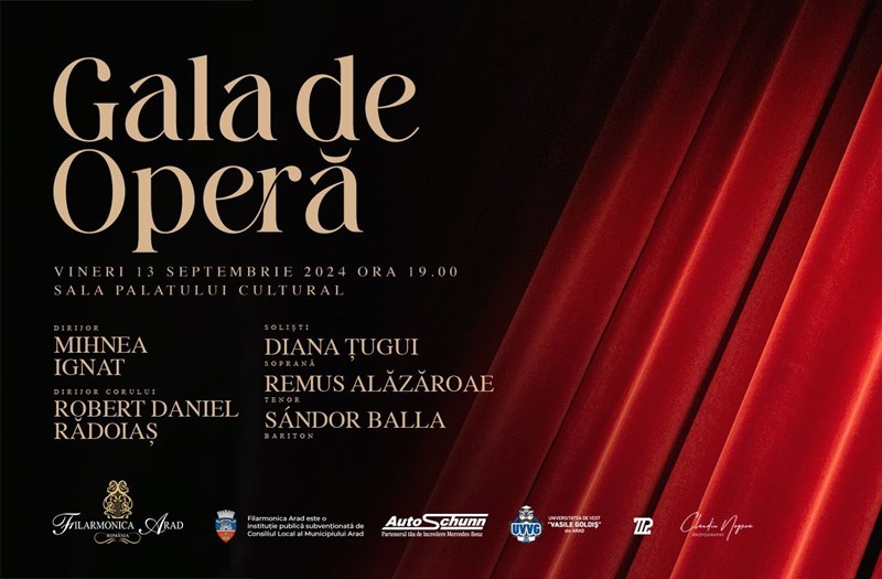 bilete Gala de Opera - Filarmonica Arad