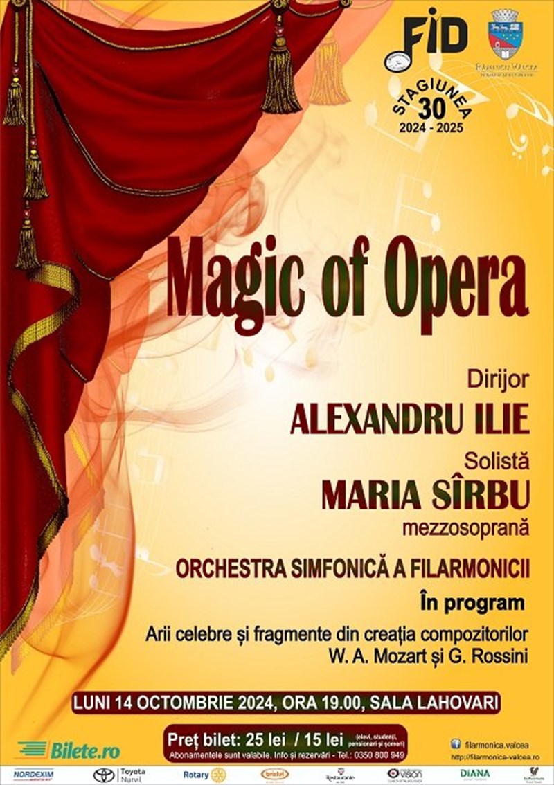 bilete Magic of Opera