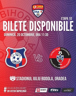 FC Bihor Oradea - AFK Csikszereda Miercurea Ciuc