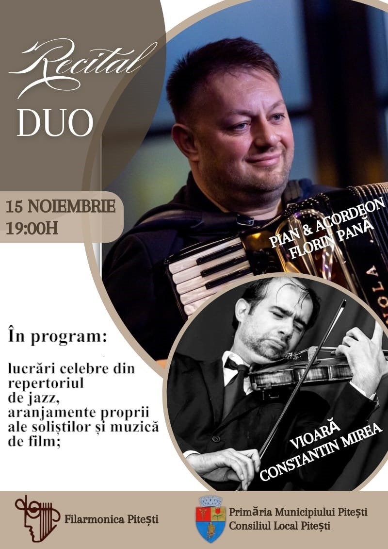 bilete Recital Duo Florin Pana si Constantin Mirea