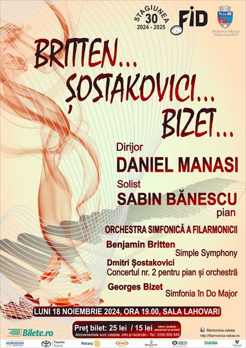 bilete Britten ... Sostakovici ... Bizet ...