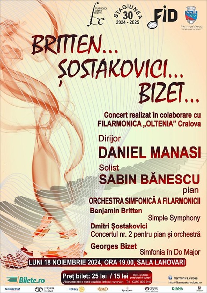 bilete Britten ... Sostakovici ... Bizet ...