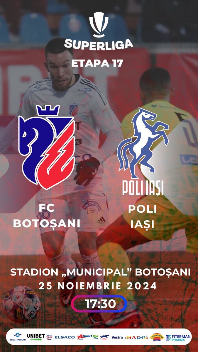 bilete FC Botosani - Poli Iasi