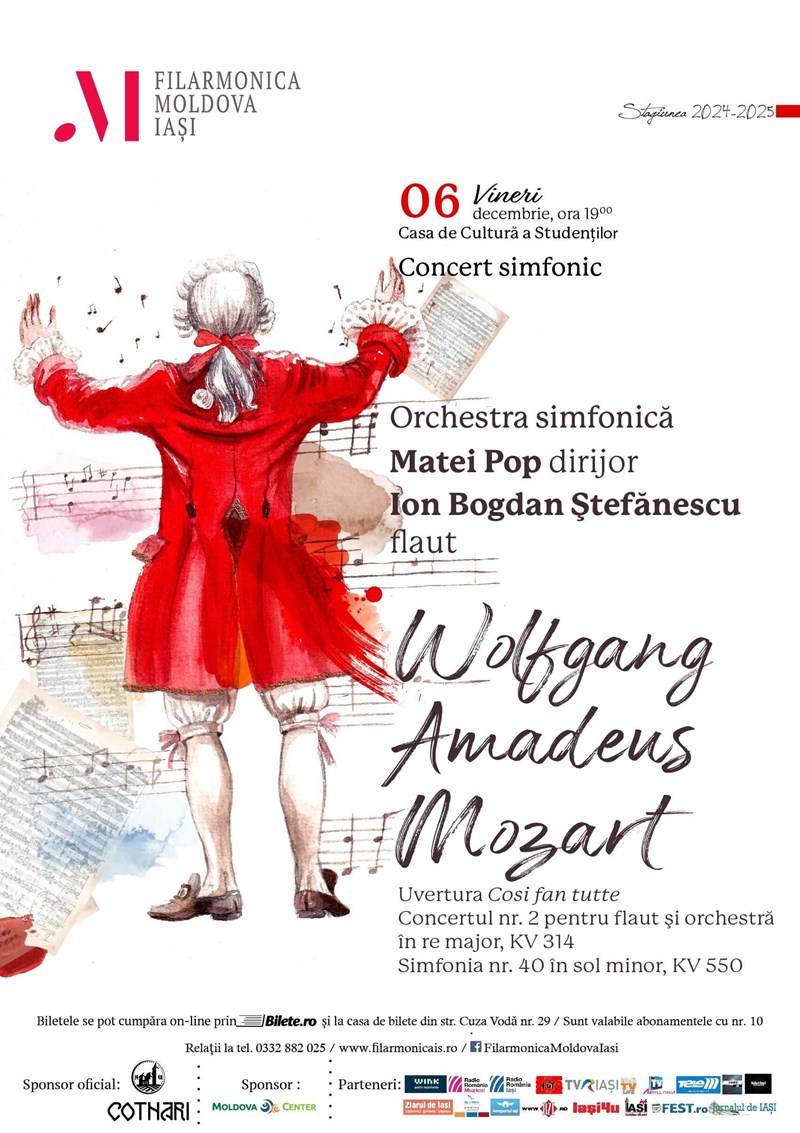 bilete Concert simfonic – Mozart