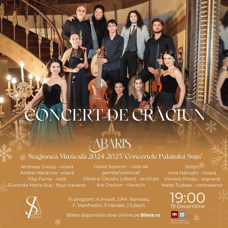 bilete Concert de Craciun Abaris